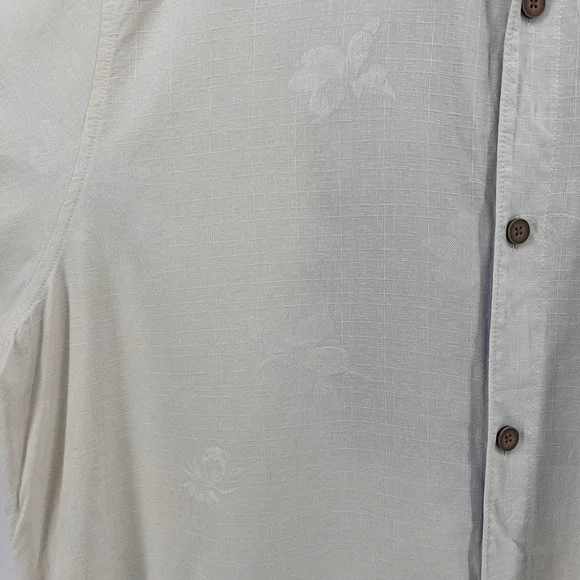 Tommy Bahama Isle of Tiki Embroidered Short Sleeve Silk Graphic Shirt XXL Rare - Picture 6 of 9